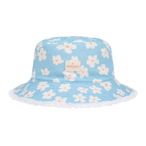 Millymook Bucket Hat - Skye Powder Blue-Pumpkin Pie Kids Canada