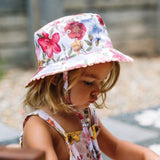 Millymook Reversible Bucket Hat - Tessa Cream-Pumpkin Pie Kids Canada