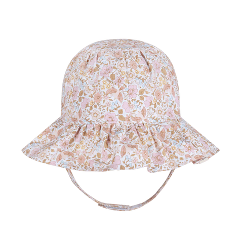 Millymook Reversible Floppy Hat - Primrose Blush-Pumpkin Pie Kids Canada