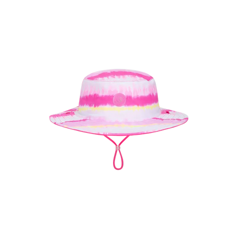 Millymook Wide Brim Hat - Streaky Bay Pink-HBG-1698-400 S-Pumpkin Pie Kids Canada