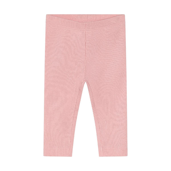 Mimymo Rib Leggings - Rosy-Pumpkin Pie Kids Canada