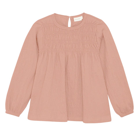 Minymo Blouse - Misty Rose-124040-5240 3-Pumpkin Pie Kids Canada