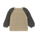 Minymo Cardigan - Beige Melange-Pumpkin Pie Kids Canada