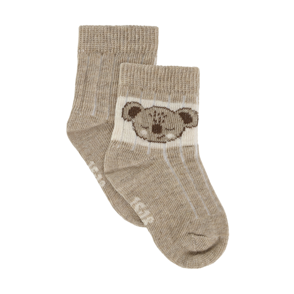 Minymo Crew Socks 2pk - Mink-6637-235 15/18-Pumpkin Pie Kids Canada