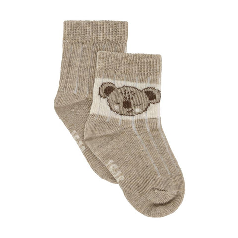 Minymo Crew Socks 2pk - Mink-6637-235 15/18-Pumpkin Pie Kids Canada