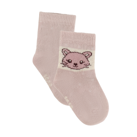 Minymo Crew Socks 2pk - Shell-6637-596 15/18-Pumpkin Pie Kids Canada