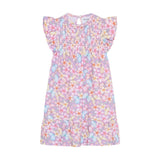 Minymo Dress - Violet Dusk Butterfly-Pumpkin Pie Kids Canada