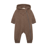 Minymo Fleece Suit - Chocolate Chip-114496-2502 3M-Pumpkin Pie Kids Canada