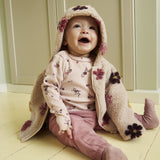 Minymo Jacket Teddy - Sandshell-Pumpkin Pie Kids Canada