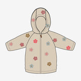 Minymo Jacket Teddy - Sandshell-Pumpkin Pie Kids Canada