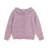 Minymo Knit Cardigan - Orchid Haze-Pumpkin Pie Kids Canada