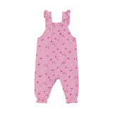 Minymo Overalls - Mauve Orchid-Pumpkin Pie Kids Canada