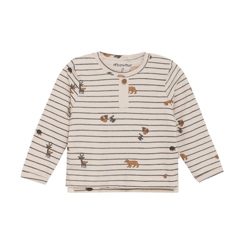 Minymo Rib Onesie - Brown Sugar-Pumpkin Pie Kids Canada