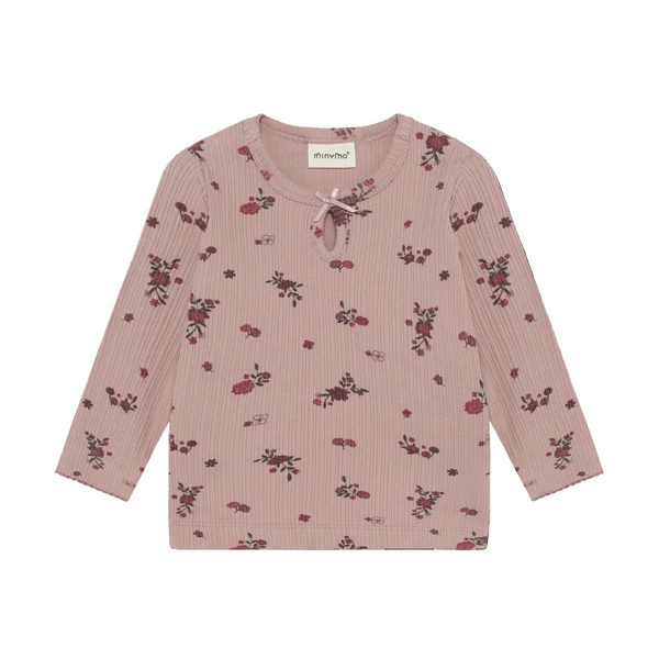 Minymo Rib Top - Dawn-114461-6510 3M-Pumpkin Pie Kids Canada