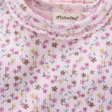 Minymo Rib Top - Tender Touch-114011-5607 3M-Pumpkin Pie Kids Canada
