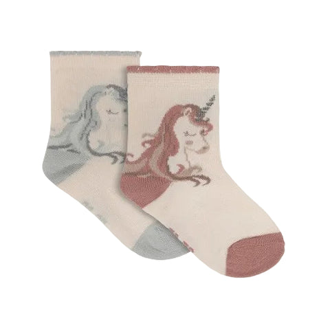 Minymo Socks 2pk - Clay-6634-5731 15/18-Pumpkin Pie Kids Canada
