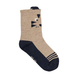 Minymo Socks 2pk - Deep Navy-Pumpkin Pie Kids Canada