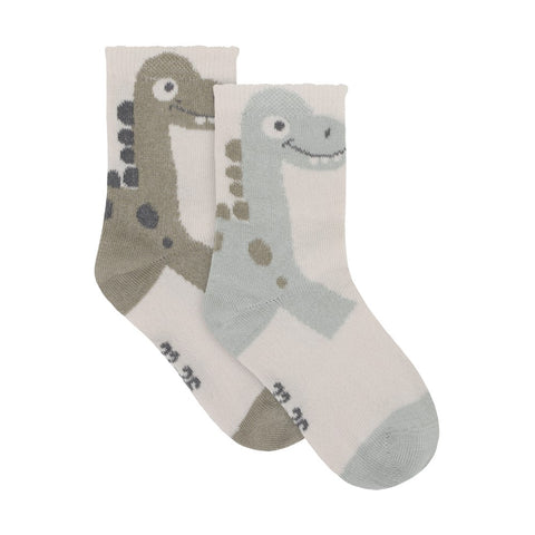 Minymo Socks 2pk - Grey-6634-7511 15/18-Pumpkin Pie Kids Canada