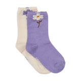Minymo Socks 2pk - Purple Haze-6634-6183 15/18-Pumpkin Pie Kids Canada