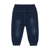 Minymo Sweat Denim Pants - Parisian Night-Pumpkin Pie Kids Canada