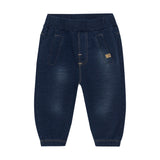 Minymo Sweat Denim Pants - Parisian Night-Pumpkin Pie Kids Canada