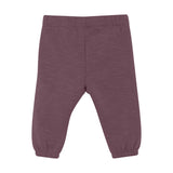 Minymo Sweat Pants - Black Plum-Pumpkin Pie Kids Canada