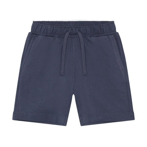 Minymo Sweat Shorts - Navy-Pumpkin Pie Kids Canada