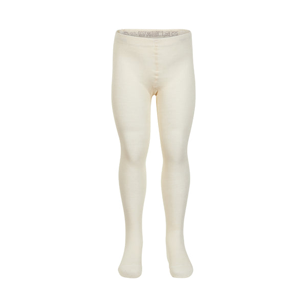Minymo Tights - Offwhite-Pumpkin Pie Kids Canada