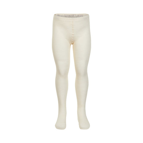 Minymo Tights - Offwhite-Pumpkin Pie Kids Canada