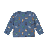 Minymo Top - China Blue-114014-7337 3M-Pumpkin Pie Kids Canada