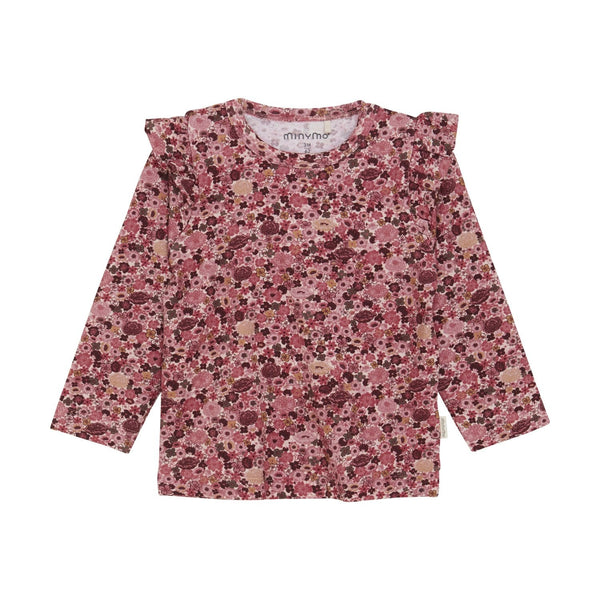 Minymo Top - Dusty Rose-113590-5718 3M-Pumpkin Pie Kids Canada