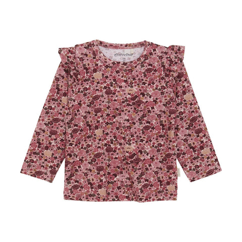 Minymo Top - Dusty Rose-113590-5718 3M-Pumpkin Pie Kids Canada