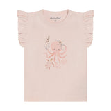 Minymo Top - Peach Blush-Pumpkin Pie Kids Canada