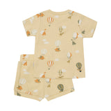 Minymo Top & Short Set - Parsnip Balloon-Pumpkin Pie Kids Canada