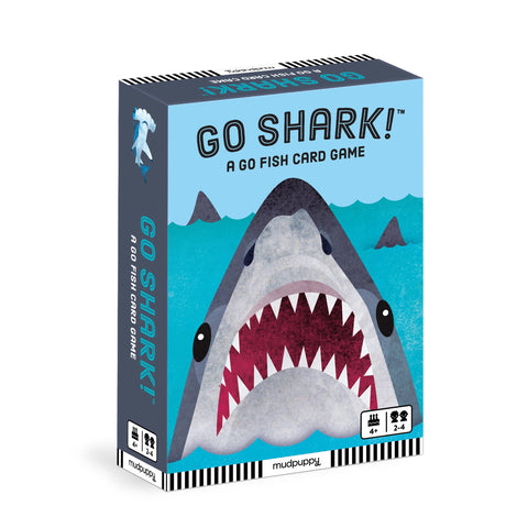 Mudpuppy Card Game - Go Shark-9780735377370-Pumpkin Pie Kids Canada