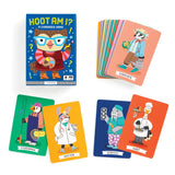 Mudpuppy Card Game - Hoot Am I? Charades-9780735386334-Pumpkin Pie Kids Canada