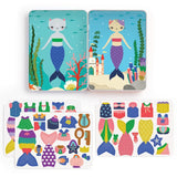 Mudpuppy Purrmaid Magnetic Dress-Up-9780735363816-Pumpkin Pie Kids Canada