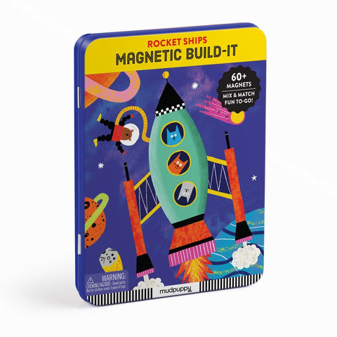 Mudpuppy Rocket Ships Magnetic Build-it-Pumpkin Pie Kids Canada