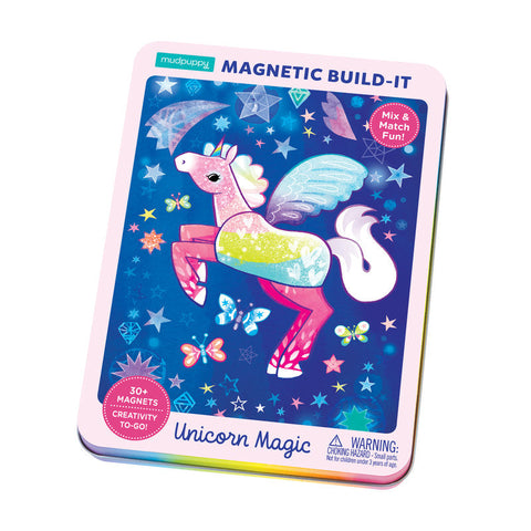 Mudpuppy Unicorn Magic Magnetic Build-it-9780735354074-Pumpkin Pie Kids Canada