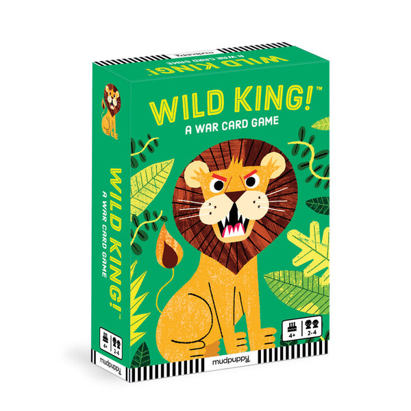 Mudpuppy Wild King! Card Game-9780735377387-Pumpkin Pie Kids Canada