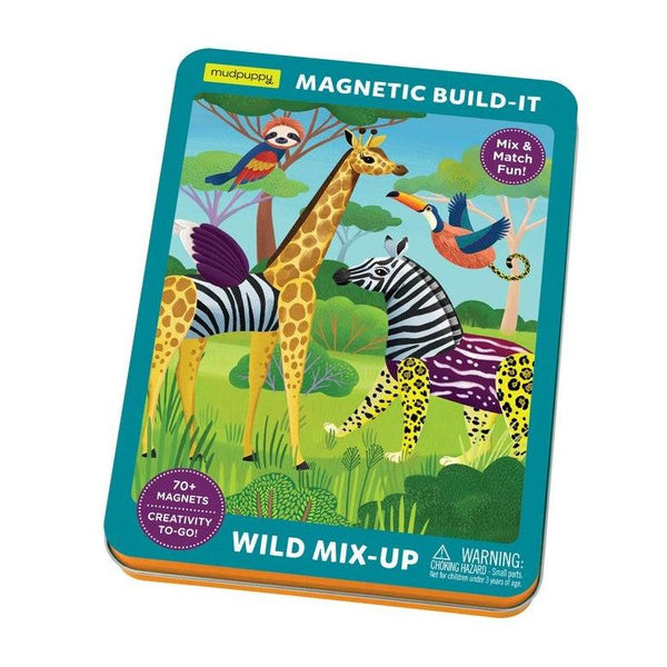 Mudpuppy Wild Mix-Up Magnetic Build-It-9780735370418-Pumpkin Pie Kids Canada
