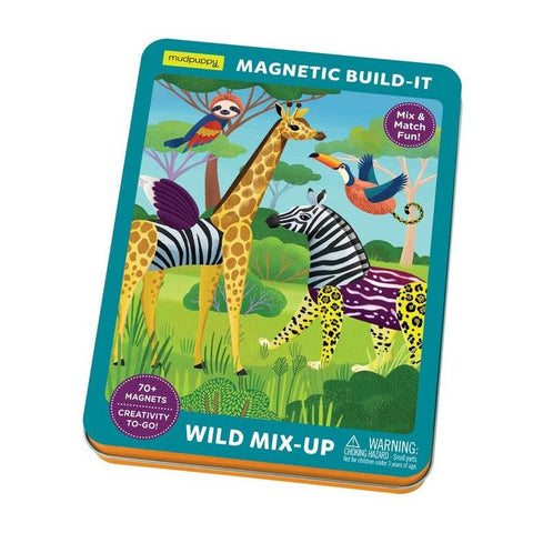 Mudpuppy Wild Mix-Up Magnetic Build-It-9780735370418-Pumpkin Pie Kids Canada