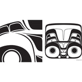 Native Northwest Black & White Visual Stimulation for Babies Board Book-CBB21-Pumpkin Pie Kids Canada