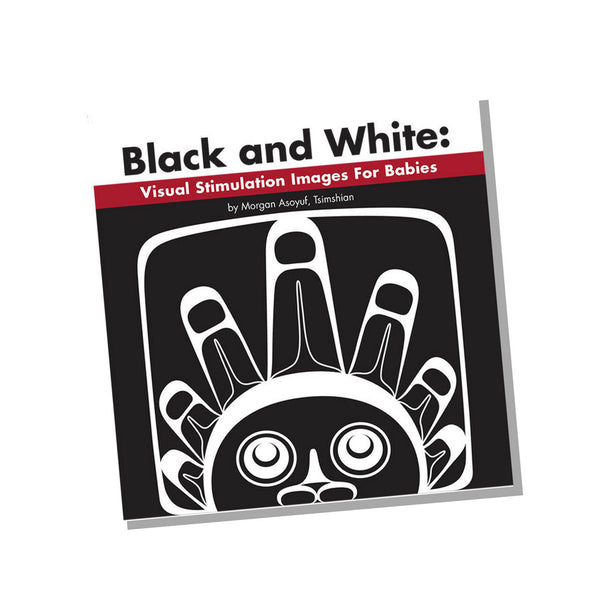Native Northwest Black & White Visual Stimulation for Babies Board Book-CBB21-Pumpkin Pie Kids Canada