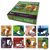 Native Northwest Match-Up Puzzles - Animals & their Babies-MUP101-Pumpkin Pie Kids Canada