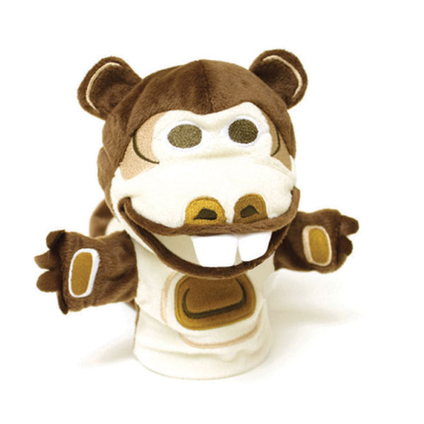 Native Northwest Puppet - Bizzy the Beaver-PUP3-Pumpkin Pie Kids Canada