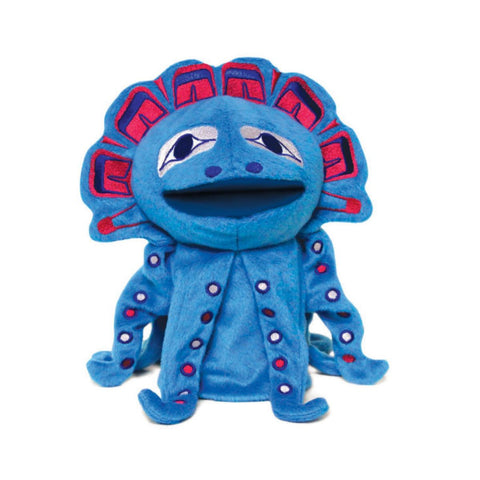 Native Northwest Puppet - Magic the Octopus-PUP11-Pumpkin Pie Kids Canada