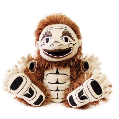 Native Northwest Puppet - Sasquatch-PUP18-Pumpkin Pie Kids Canada