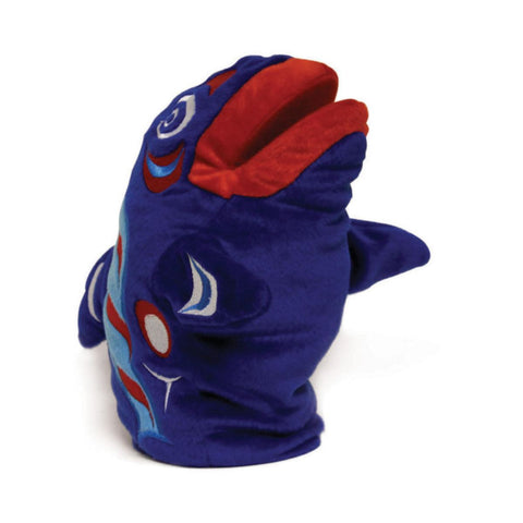 Native Northwest Puppet - Streamer the Salmon-PUP13-Pumpkin Pie Kids Canada