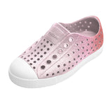 Native Shoes Jefferson Bio-Bling - Barely Samba Bling/Shell White-Pumpkin Pie Kids Canada